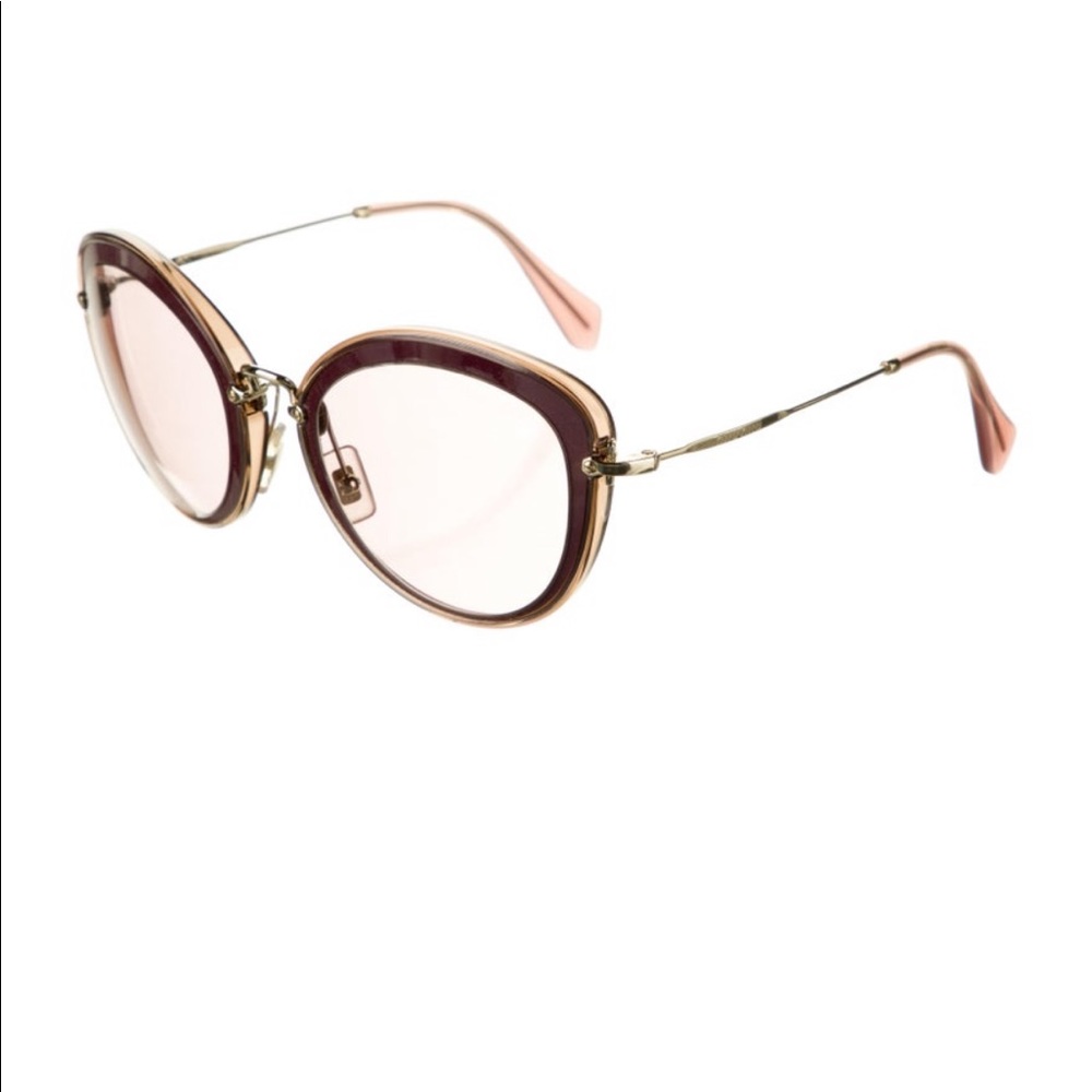 Miu Miu Oversized Tinted Sunglasses - like new - Picture 3 of 4